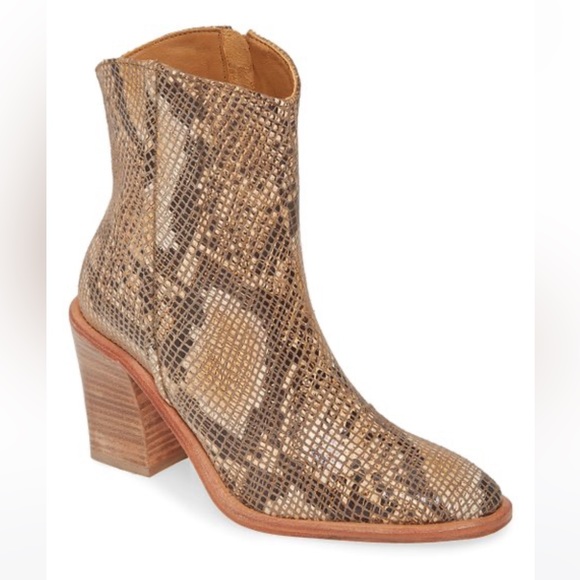 Free People Barclay Snakeskin Boots - Picture 3 of 5